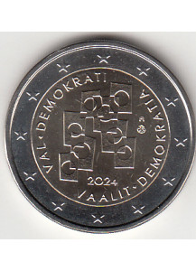 2024 - 2 Euro EURO FINLANDIA  ELEZIONI E DEMOCRAZIA FDC
